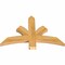 Ekena Millwork Davenport Rough Sawn Timber Gable Bracket, Western Red Cedar, 36"W x 24"H x 2"D x 4"F, 16/12 Pitch GBW036X24X0204DAV00RWR - alternate 4